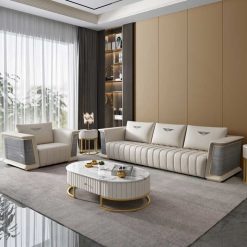 Mẫu SOFA Da VQ-11 – Sự Lựa Chọn Hoàn Hảo Cho Phòng Khách Hiện Đại
