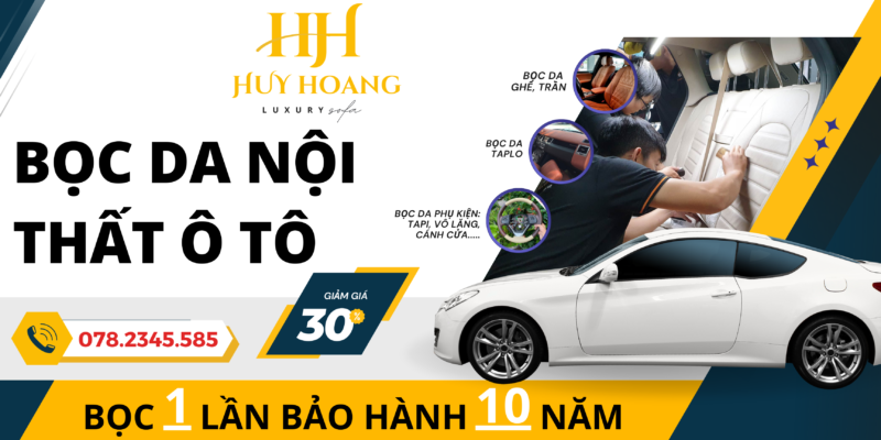DỊCH VỤ BỌC DA NỘI THẤT Ô TÔ