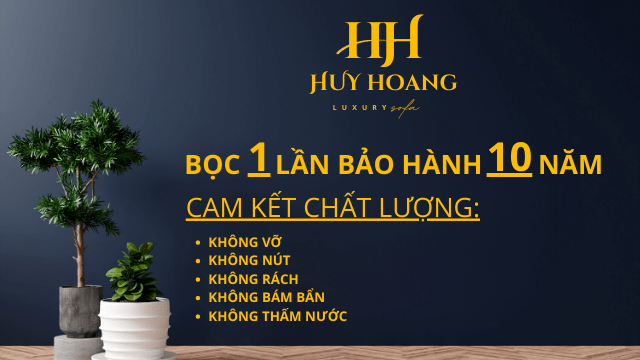 Cam kết chất lượng bọc lại sofa