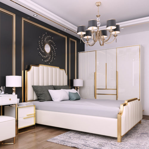 Giường ngủ HH04 Vua sofa 