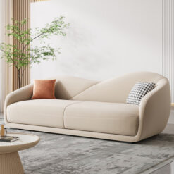 Sofa Văng Đệm Vải Nỉ Mịn V60 – Sang Trọng, Êm Ái, Giá Xưởng Tại Vua sofa