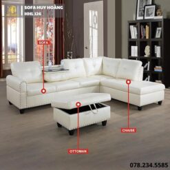 Mẫu sofa góc HHL 126