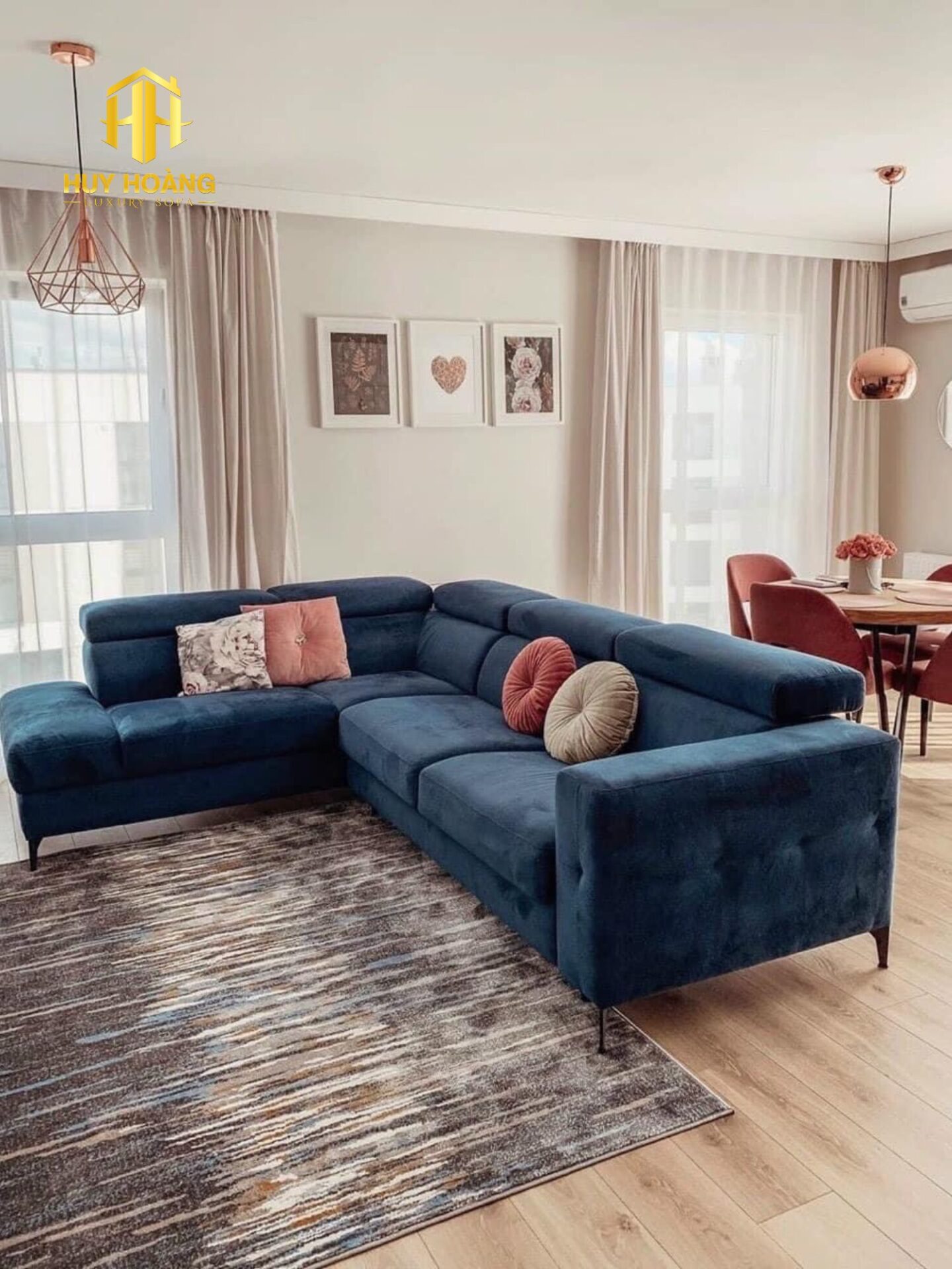 Sofa chữ L góc đẹp nhất