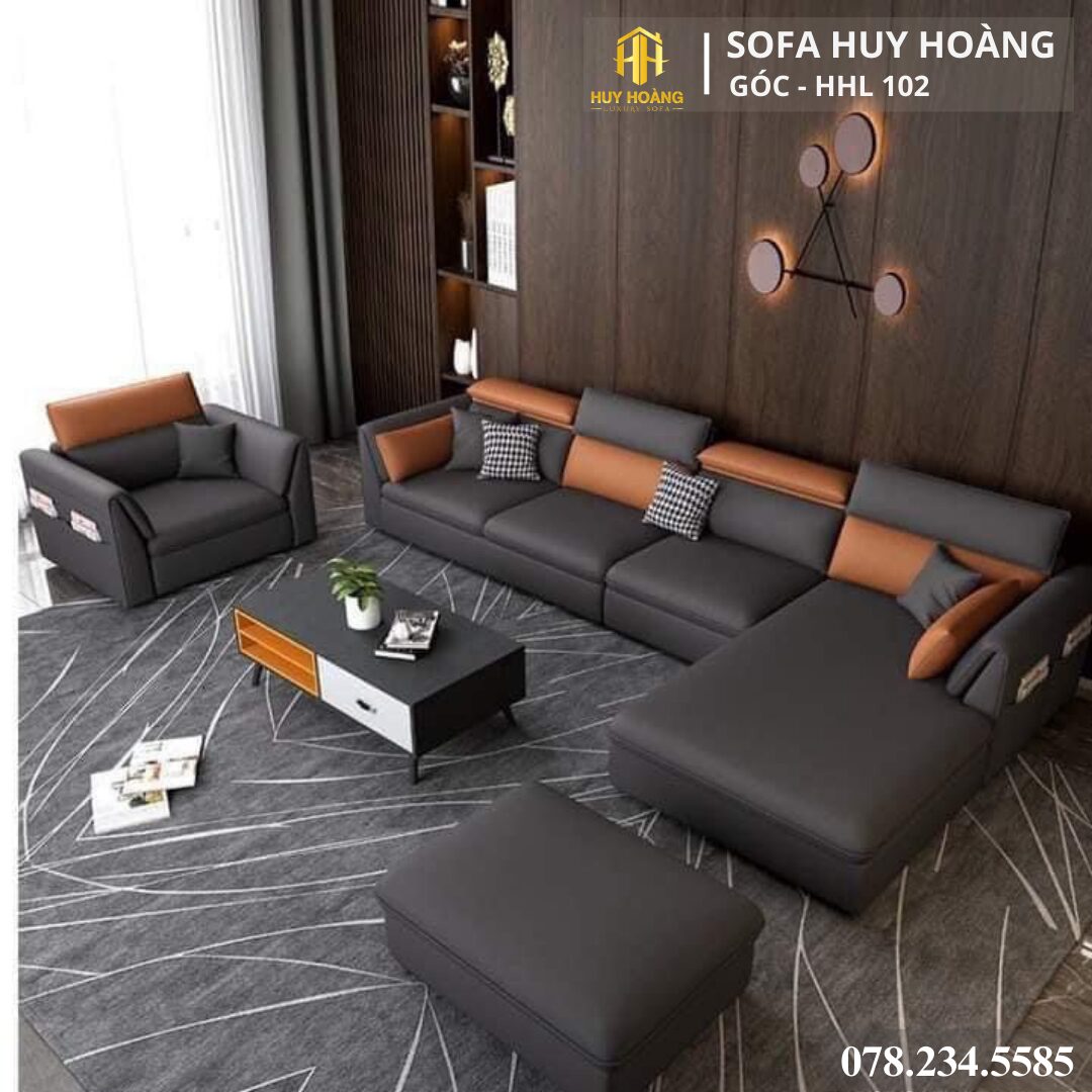 Sofa chữ L góc đẹp nhất