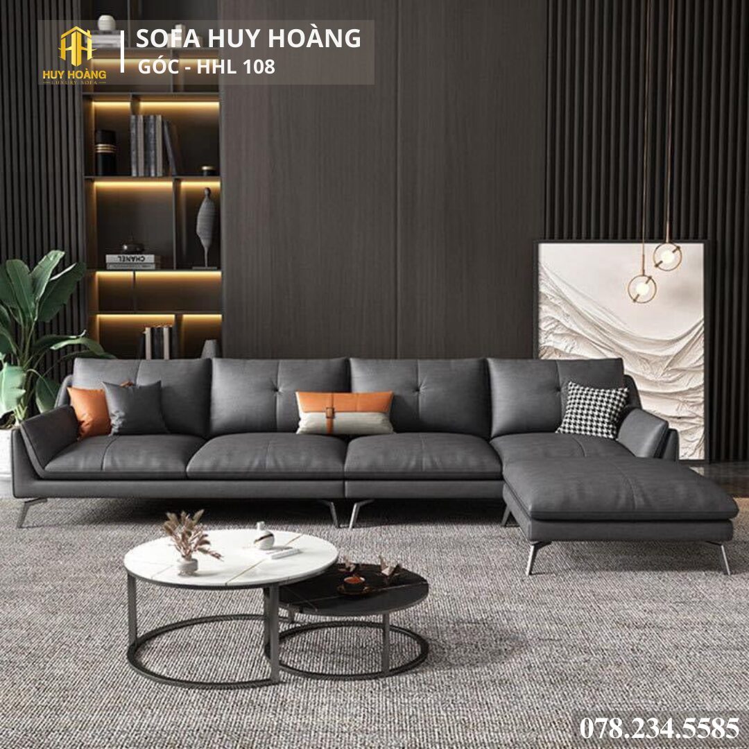 Sofa chữ L góc đẹp nhất