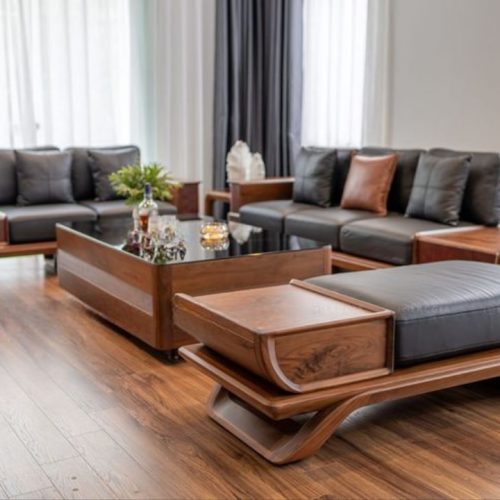Sofa gỗ HHV 240