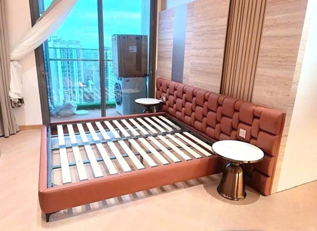Giường hiện đại HHB2 – Thiết kế tối giản, sang trọng cho không gian ngủ đẳng cấp - Ảnh 2