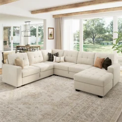 Alternative view of Sofa Góc HHL77 – Lựa Chọn Nội Cho Không Gian Hiện Đại