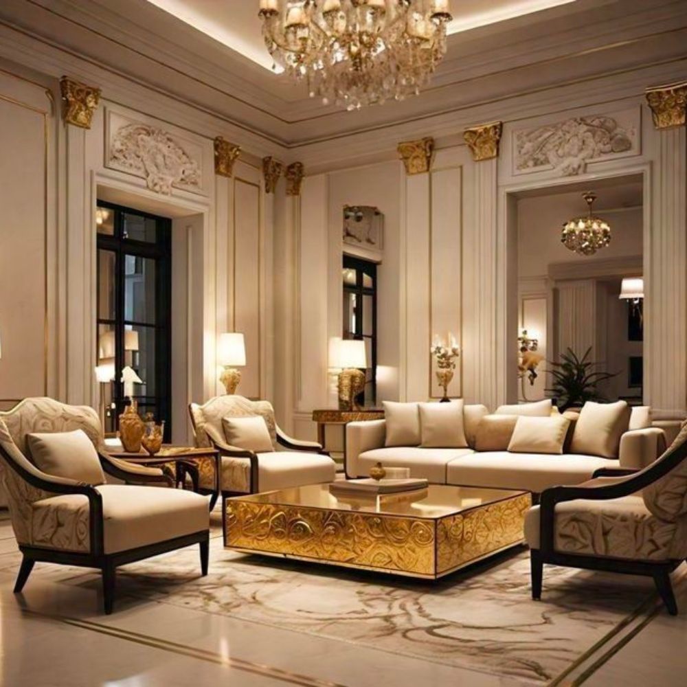 sofa tân cổ điển