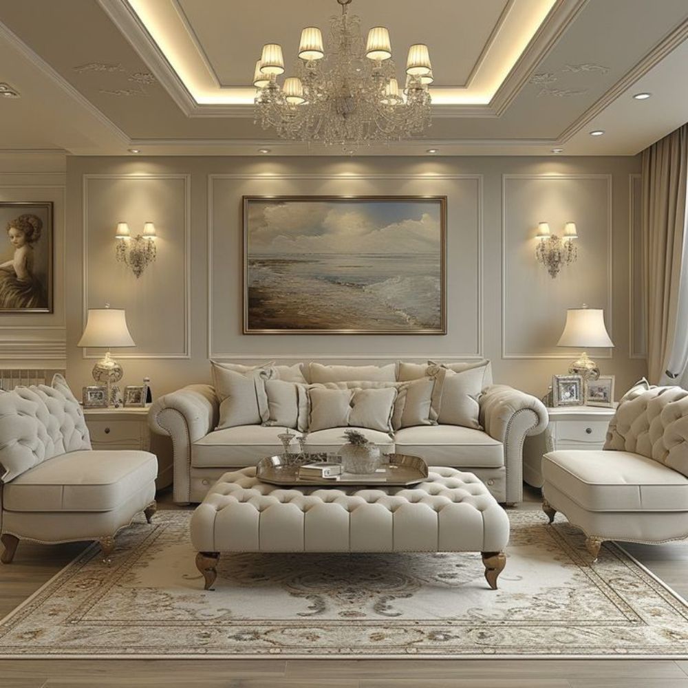 sofa tân cổ điển