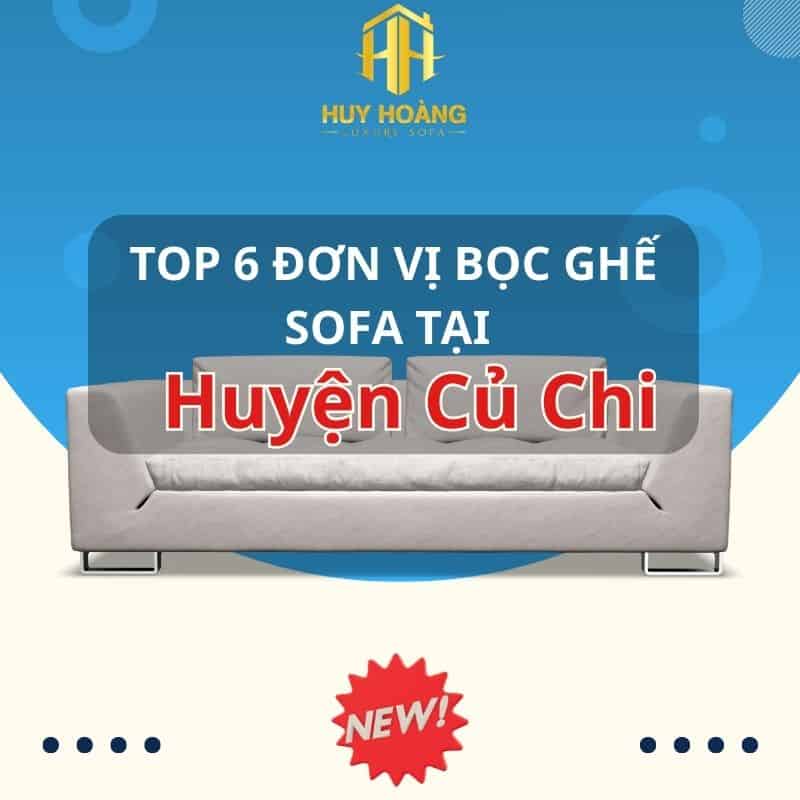 Bọc ghế sofa tại Củ Chi
