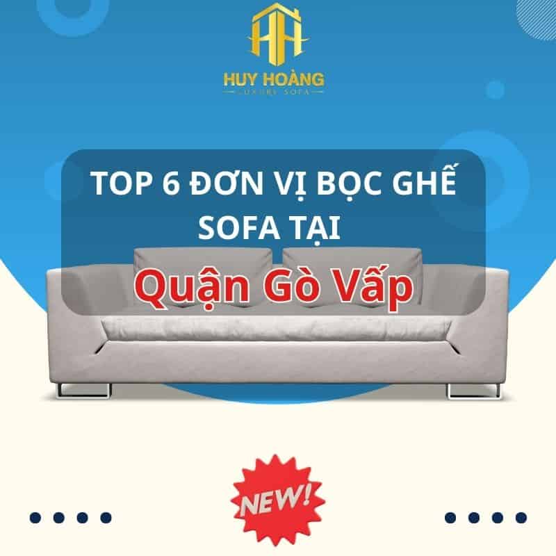 Bọc lại ghế sofa tại Gò Vấo