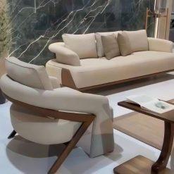 Alternative view of SOFA VĂNG HHV 406 – GIẢI PHÁP HOÀN HẢO CHO KHÔNG GIAN PHÒNG KHÁCH HIỆN ĐẠI