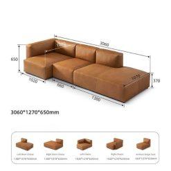 Sofa góc HHL291 phù hợp tiếp khách và sinh hoạt gia đình.