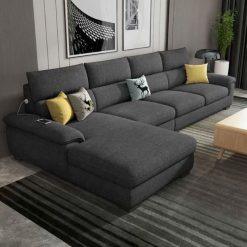 Sofa góc HHL296 phù hợp căn hộ chung cư và nhà phố.
