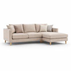 Sofa góc HHL311 thiết kế hiện đại, tối ưu không gian phòng khách.