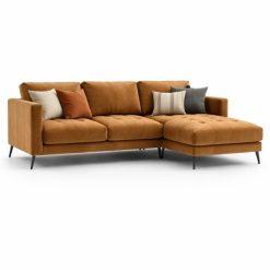 Sofa góc HHL312 thiết kế hiện đại, tối ưu không gian phòng khách.