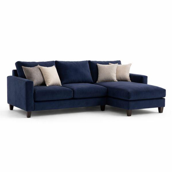 Sofa góc HHL313 thiết kế hiện đại, tối ưu không gian phòng khách.