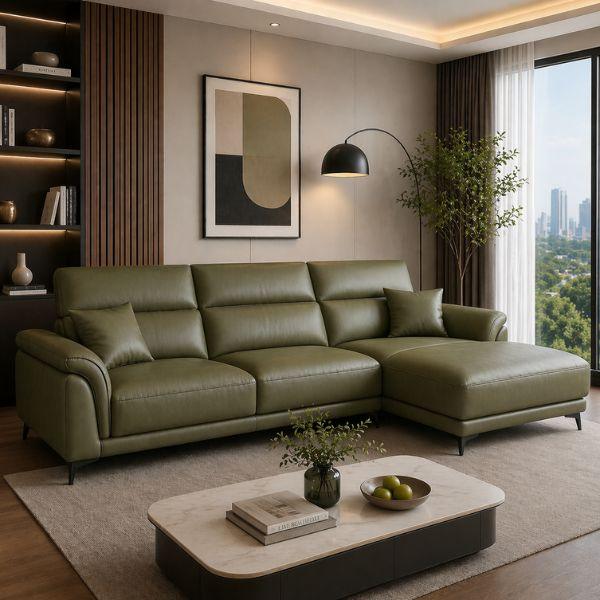 Sofa góc HHL 373 Vua Sofa – Thiết kế hiện đại, tối ưu không gian sống
