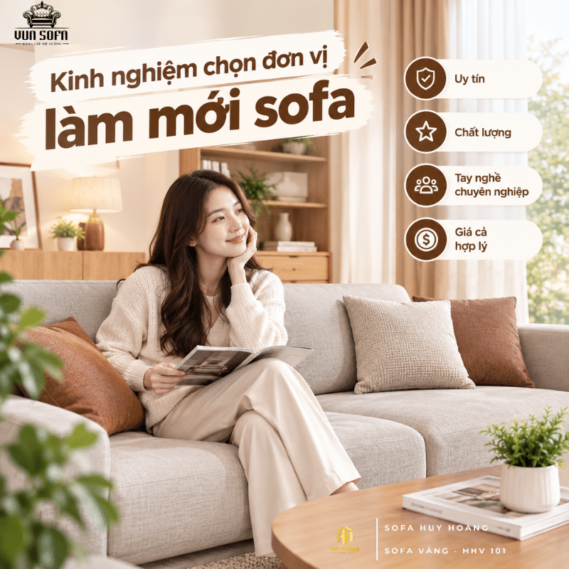 Chi phí Làm mới sofa cũ Hà Nội thường phụ thuộc vào kích thước, kiểu dáng, số lượng chỗ ngồi, chất liệu và mức độ hư hỏng của sofa.