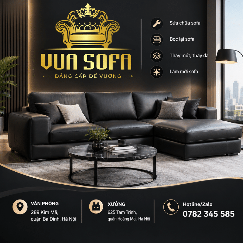 Khi lựa chọn dịch vụ sửa chữa sofa giá tốt, khách hàng nên kiểm tra đồng thời phần khung, đệm, mút và lớp bọc để xác định đúng nguyên nhân hư hỏng, tránh chỉ sửa phần bên ngoài.